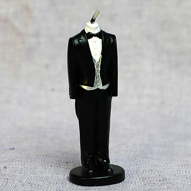 Романтические вечерние свадебные торты для жениха, белые подарочные декоративные свечи, Diy Деревянные фитили, свечи в виде единорогов, Bougie Mariage C7003 - Цвет: Dress Small Candle