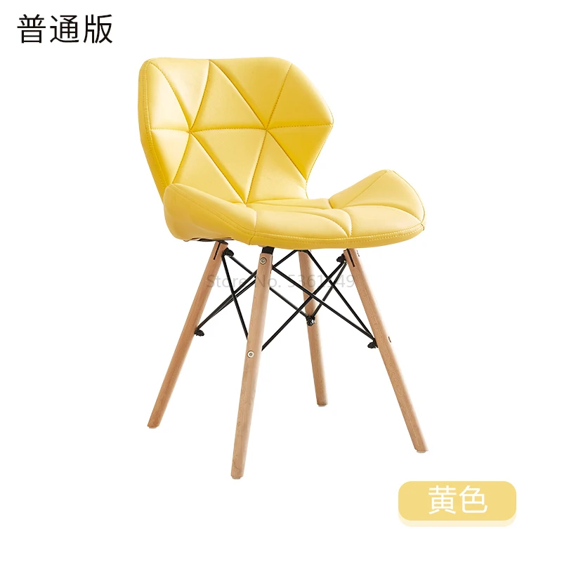 Кресло Ins, креативное компьютерное кресло, современный минималистичный стул для учебы и дома, стул для макияжа в скандинавском стиле, обеденный стул Ims - Цвет: 13