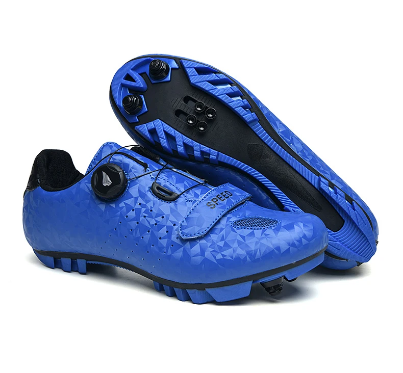 8 Professional SPD Cleat Cycling Shoes MTB Mountain Bike Shoes Non-Slip Cycling Sneakers Men Breathable Racing RoadBicycle Shoes