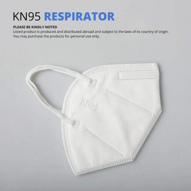 US $23.00  10PCS KN95 Mask Mouth Face Mask Dust mask KN95 Masks PM2.5 Anti-fog Protective Respirator Reusable