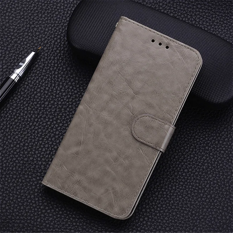 Gray Роскошный флип-чехол для Xiaomi redmi 5 Plus xiomi redmi 5, мягкий чехол-кошелек для Xiaomi redmi 5 redmi 5 Plus 5,99 чехол для телефона Fundas - Цвет: Gray