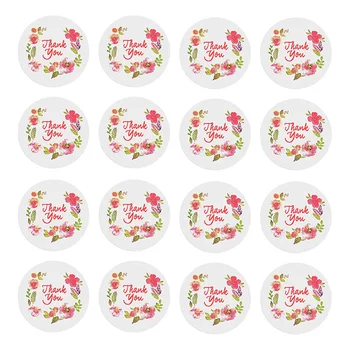 

50Pcs Cute Thank You Stickers Kawaii Label Sticker Lessing Adhesive Sticker For Kid DIY Decor Scrapbooking Diary Albums Supplies