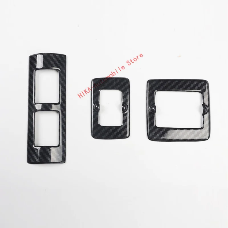 Für volkswagen VW käfer 2003-2010 schwarz carbon fiber Innen auto tür trim panel pull griff fenster schalter taste rahmen abdeckung – Detail 14