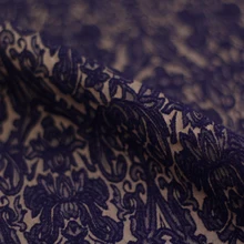 Изготовленный На Заказ рельефный стрейч ткань ветровка Платье мягкое весеннее и осеннее пальто DIY жаккардовая тканая парча китайский женский халат