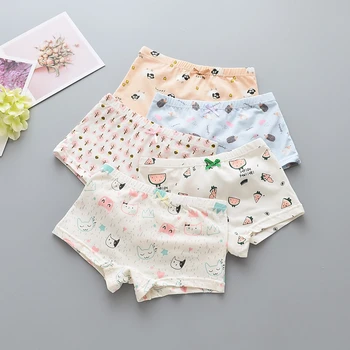 

5Pcs/lot Cotton Underwears Kids Baby Girl Kid Panties For Boxer Boy's Cartoon Girls Boys Underwear Pants Panty Briefs