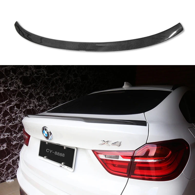 

Automobiles Carbon Fiber Rear Roof Spoiler Wing Car Styling for BMW X Series X4 F26 Xdrive25i Xdrive28i 2015 2016 2017