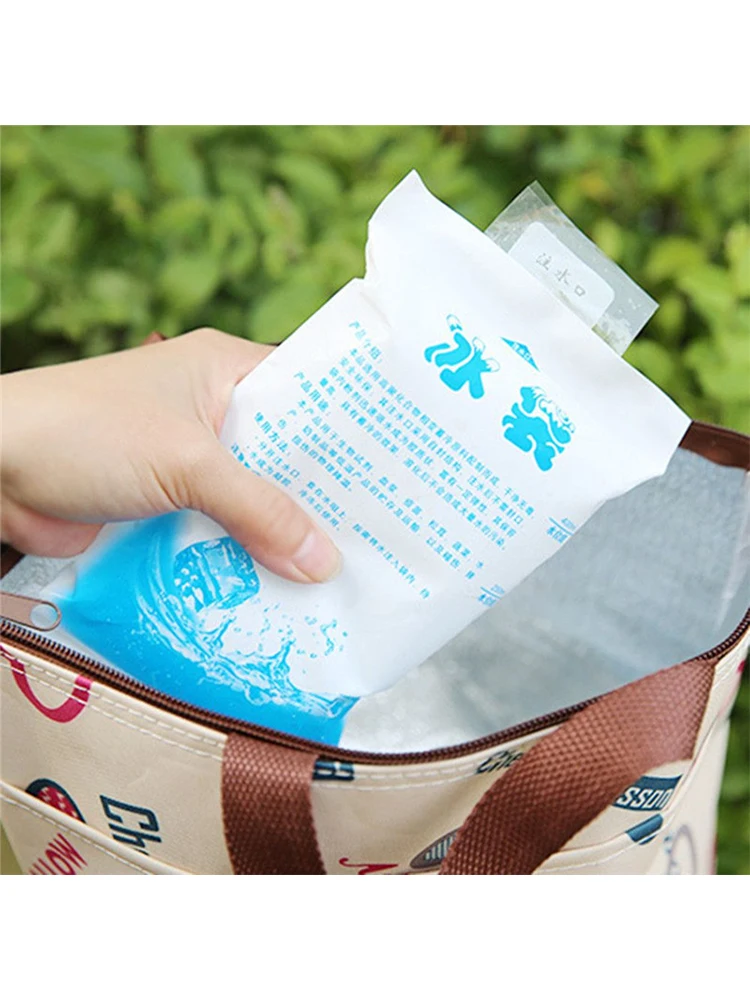 10 Reusable Gel Ice Pack Insulated Dry Cold Ice Pack Gel Cooling Bag Food Fresh Food Lunch Box Canned Wine Medical Ice Pack Ice Pack Bag Wine Ice Pack
