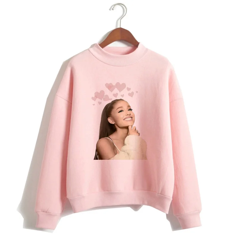 Ariana Grande harajuku Женская толстовка с капюшоном ulzzang худи уличная хип хоп Мода корейский стиль новинка Женский 90s