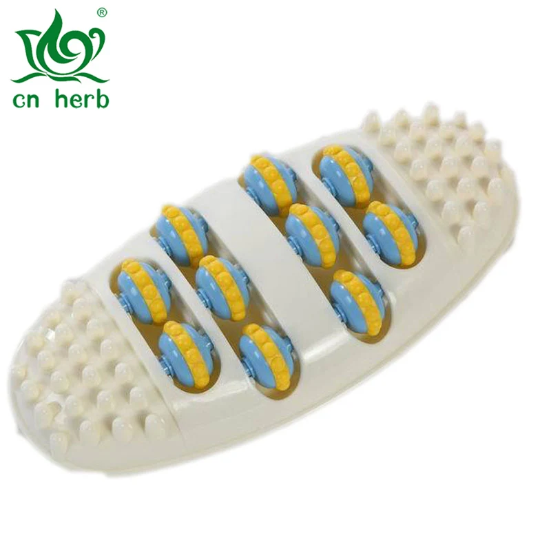 CN Herb Health Care Massager Foot Oval Foot Roller Foot Acupuncture Point Foot Plate Health Care Massager Free shipping