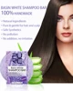 New PURC Basin White Shampoo Soap Deeply hydrating for dry hair and Organic plant extract hair shampoo Bar 11.11