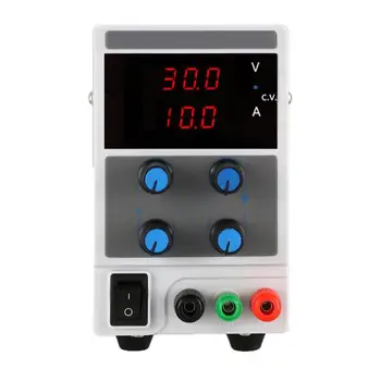 

SKY TOPPOWER 30V 10A LED Display Adjustable Switching Regulator Double Display Switch Regulated Power DC Power Supply