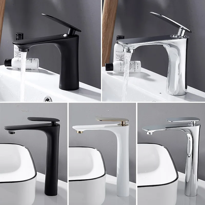 

Full Copper Valve Body Water Tap Shower Room On The Stage Basin Basin Hot And Cold Water Tap