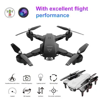 

A807 HD 1080P Folding Drone with Dual Camera Gesture Photo Remote Control Toy Machine Headless Mode Automatic Follow