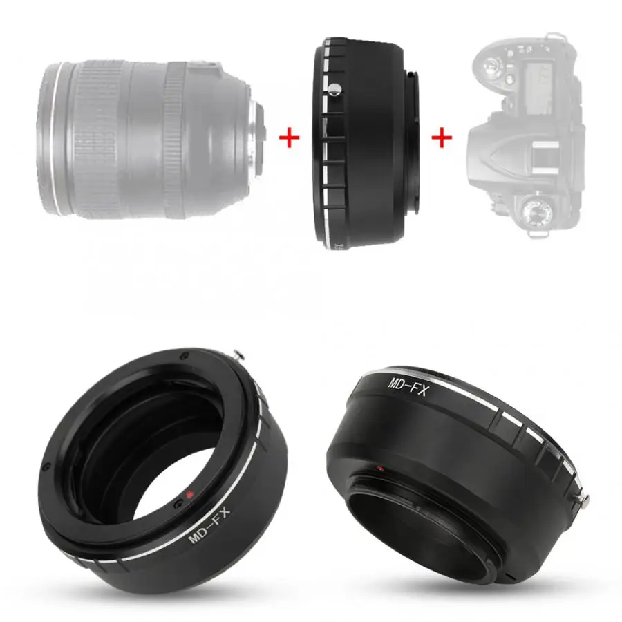 Новое MD-FX металлическое переходное кольцо для Minolta MD Крепление объектива подходит для Fujifilm FX беззеркальной камеры