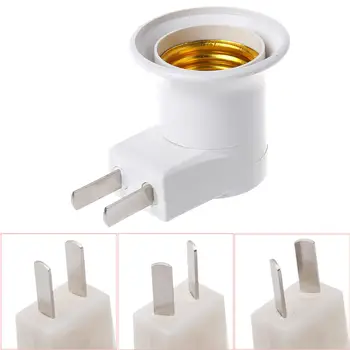 

1X E27 Light Socket To US Plug Holder Adapter Converter ON/OFF For Bulb Lamp US PLUG