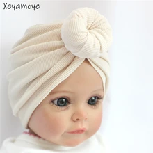 

Baby Girls Donut Hat Candy Colors Pink Beanies for Newborn Infant Hospital Hats Snail Pattern Child Cap Turban Infant Cotton Cap