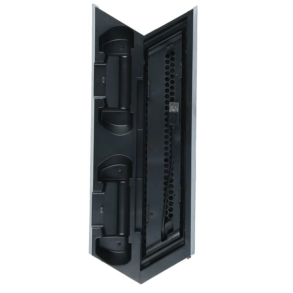 Двойное зарядное устройство охлаждающий вентилятор вертикальный 2 USB power HUB контроллер док-станция зарядный кронштейн Подставка для Playstation 4 PS4