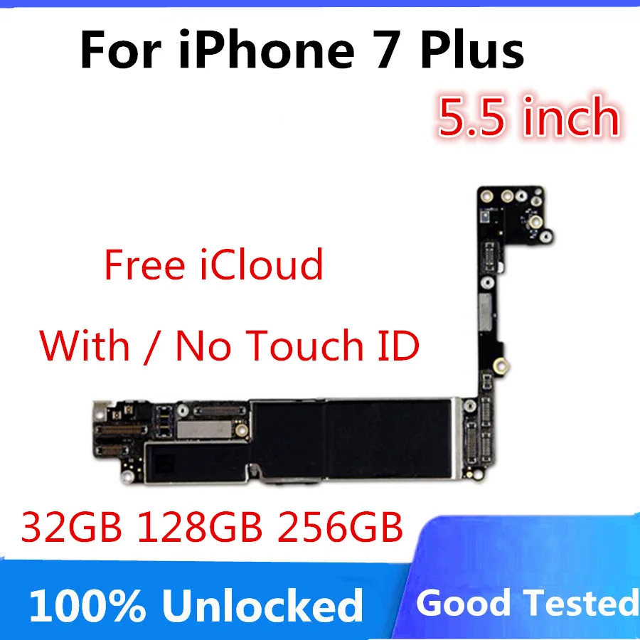 Материнская плата 32 ГБ/128 ГБ/256 ГБ для iphone 7 Plus разблокированные логические платы
