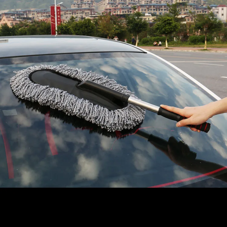 1pcs Для Chery ARRIZO5 ARRIZO 5 автомобильный воск для удаления пыли для тела щетка для мытья автомобиля щетка для чистки воска инструмент для чистки выдвижной съемный - Цвет: 1pcs