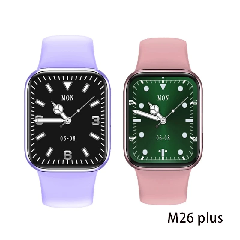 Kiwitime Iwo M26 Plus 1.77 Inch Full Screen Smart Watch Bluetooth Call  Waterproof Smartwatch Men Women Watches Pk W26 Hw22 Plus - Smart Watches -  AliExpress