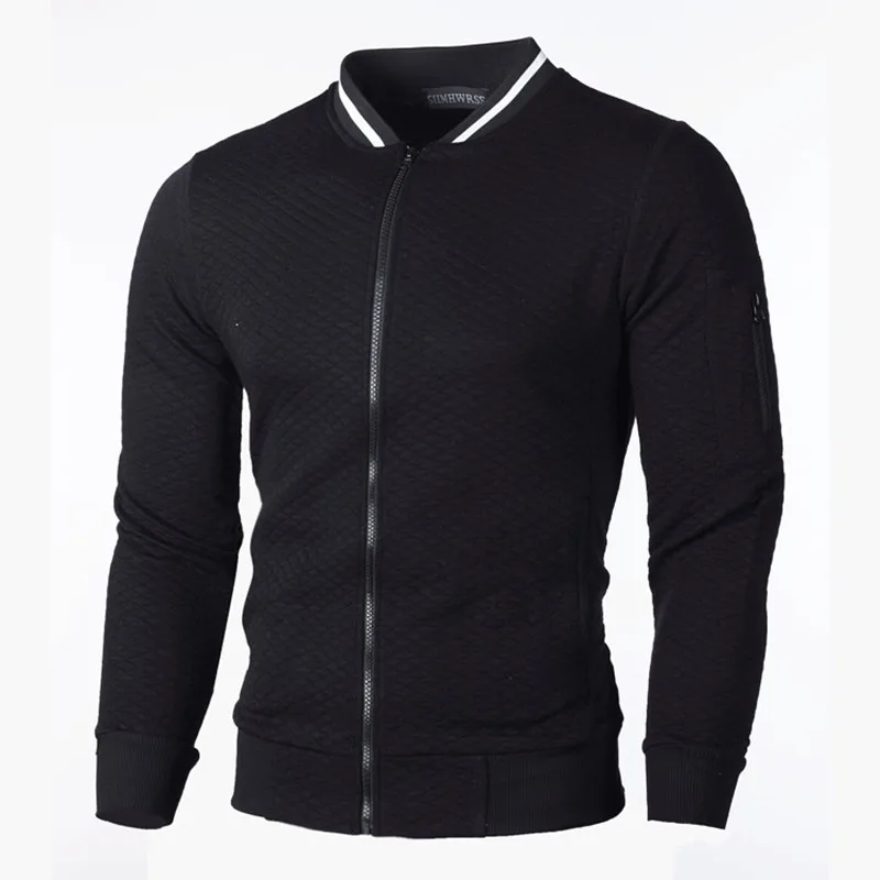 Suéter grueso con cremallera para hombre, chaqueta de chándal masculina de otoño e invierno, informal, de punto, talla S-3XL, 2020