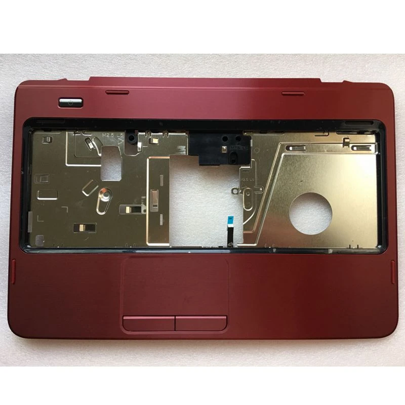 Used FOR DELL Inspiron 14 N4040 N4050 Palmrest with Touchpad upper case assembly 08H7HW 8H7HW Red 60.4IU20.013 top cover ladies laptop bag