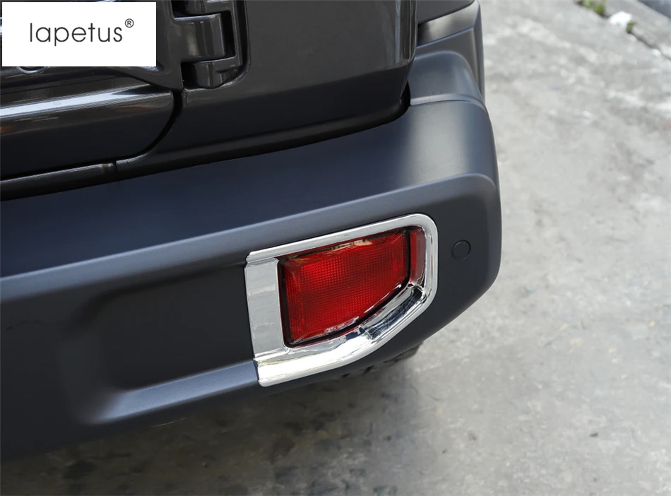 Аксессуары Lapetus, подходят для Jeep Wrangler JL-, задний багажник, бампер, противотуманные фары, молдинг, крышка, комплект, отделка, 2 цвета