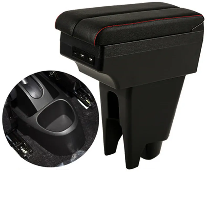 Подлокотник для Toyota aygo bj двухслойный увеличенный подлокотник с USB