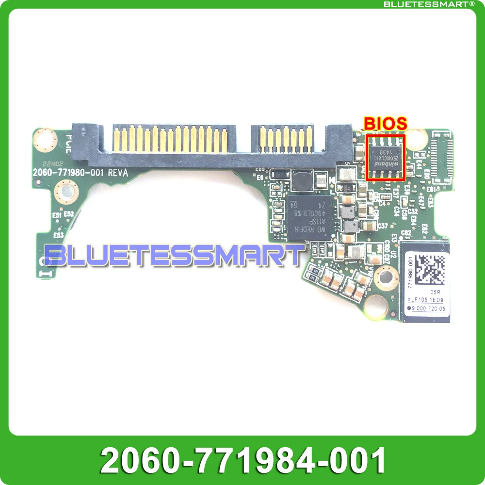 

Печатная плата HDD PCB, печатная плата 2060-771984-001 REV P1 для WD 2,5 SATA SSHD WD10S12X, восстановление жестких дисков