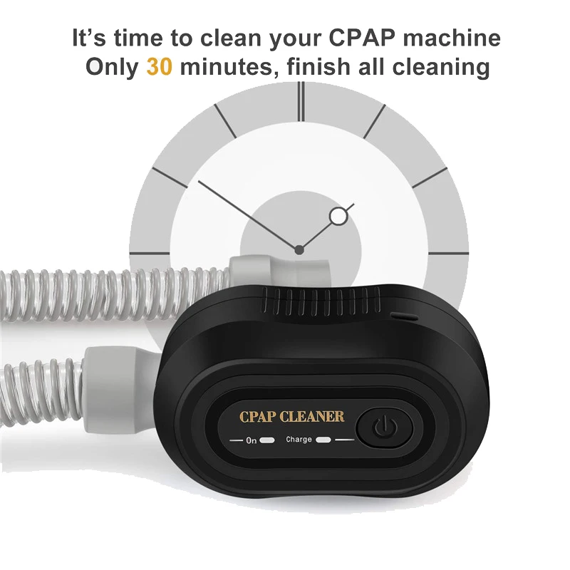 1 шт. переносной дезинфицирующее средство для очистки озона, CPAP BPAP стерилизатор, дезинфицирующее средство, апноэ сна, храп, вентилятор