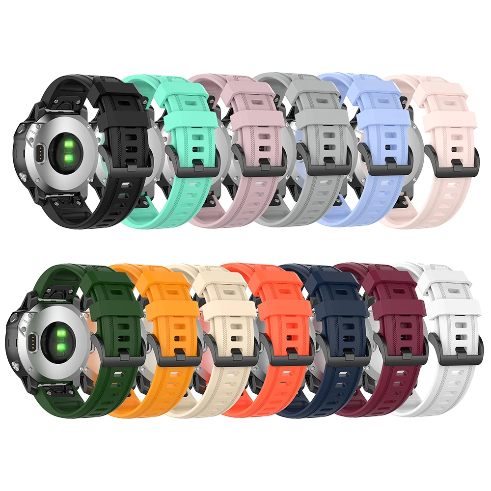 

Ремешок силиконовый для наручных часов Garmin Fenix 7S 6S/Fenix 5S Plus, 20 мм