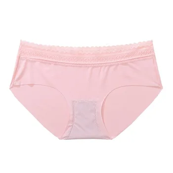 

Linbaiway 2020 Sexy Women's Panties Breathable Low Waist Cotton Mesh Transparent Thongs String Low-Rise Women Underwear Briefs