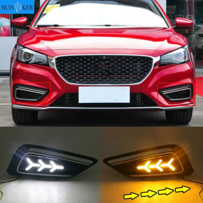 

1 пара для MG6 MG 6 2017 2018 2019 2020 Автомобильный светодиодный Габаритные огни белый цвет желтый, синий; размеры 34–43 Запуск поворотник DRL Противотуманные фары крышки