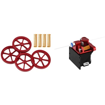 

1 Set Upgraded 3D Printer Hand Twist Leveling Nut Hot Bed Die & 1 Set Upgraded Remote Dual Drive Gear Extruder Kit