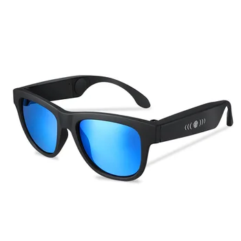

intelligent bone conduction Bluetooth Sunglasses call Sunglasses to