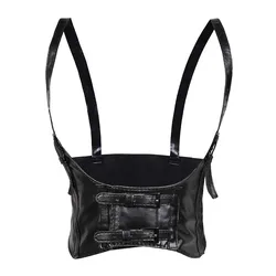 Fashion Gothic Punk Style Suspender Strappy belt For Women Wide leather Stretch Corset Cummerbunds Strap Slimming body shapper