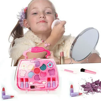 

Children Simulation Cosmetics Makeup Toy Set Carrying Box Play House Toy for Girls YH-17