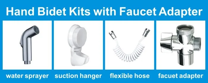B1028-P4 bidet kits with fauce