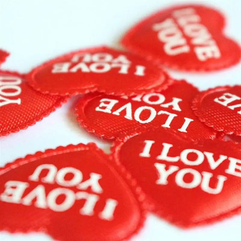 200 шт. конфетти в форме сердца с надписью «I Love YOU», конфетти в форме сердца, конфетти для свадьбы
