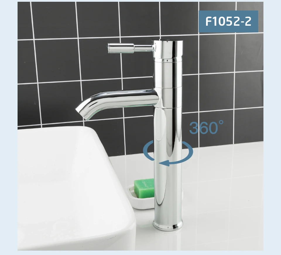 FRAP Basin Faucets 360 rotation chrome sink faucet bathroom basin tap water mixer faucet tap basin mixer for bathroom tapware