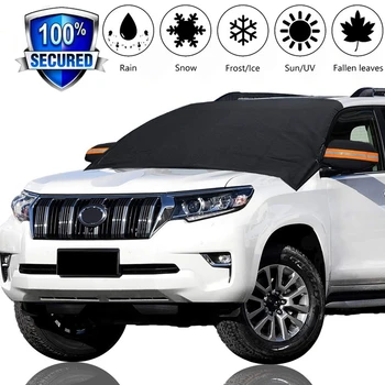 

Universal Windshield Cover Snow And Ice Covered Sunshade Magnetic Automobile Protective Covers Anti-icing Car Protective Shield