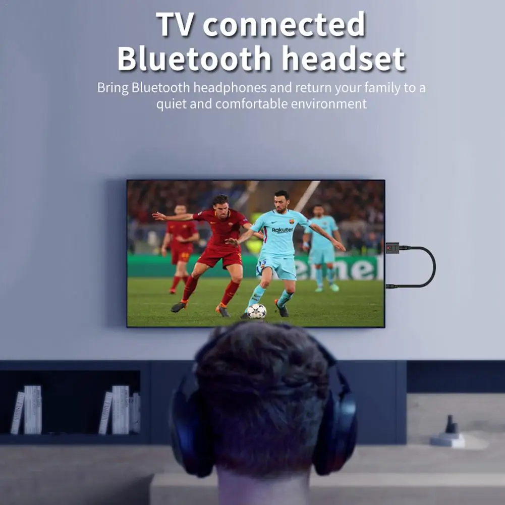 Bluetooth 5,0 приемник адаптер 2-В-1 Диск-free подключи и играй Bluetooth адаптер ключ для ПК, ноутбука, настольного компьютера