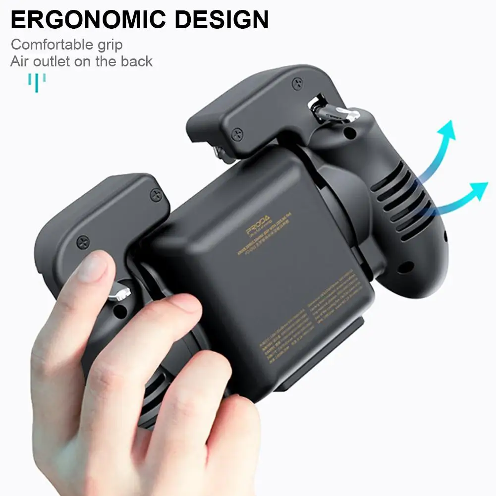  New PUBG Helper Game Handle Mobile Phone Radiator Handle Peace Elite PUGB Helper Multi-function Gam