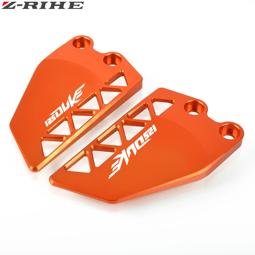 Для KTM DUKE 125 DUKE125 Мотоцикл с ЧПУ Передняя ножка Peg защита каблука защитная пленка крепление пятки Защита протектор