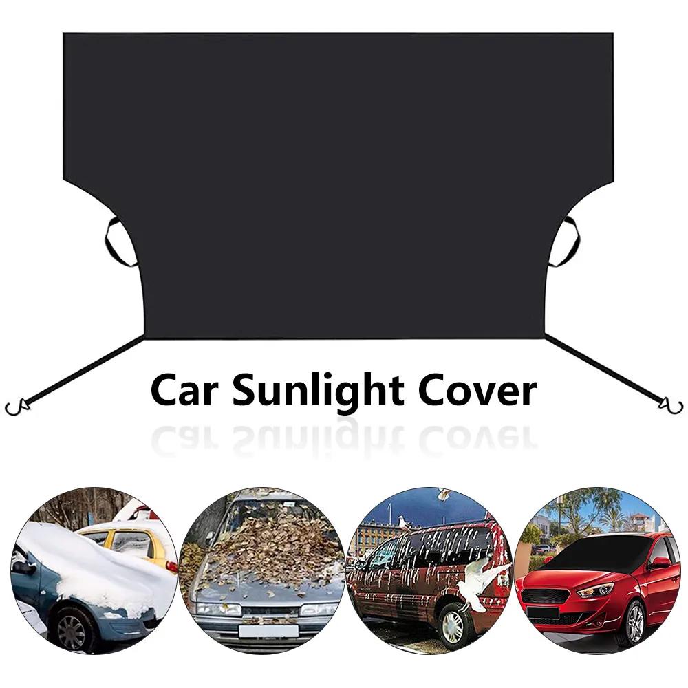 1 stücke Windowscreen CoverCar Fenster Bildschirm Sonnenlicht Frost Eis Schnee Staub Protector Auto Fenster Sonnenschutz Auto Schatten