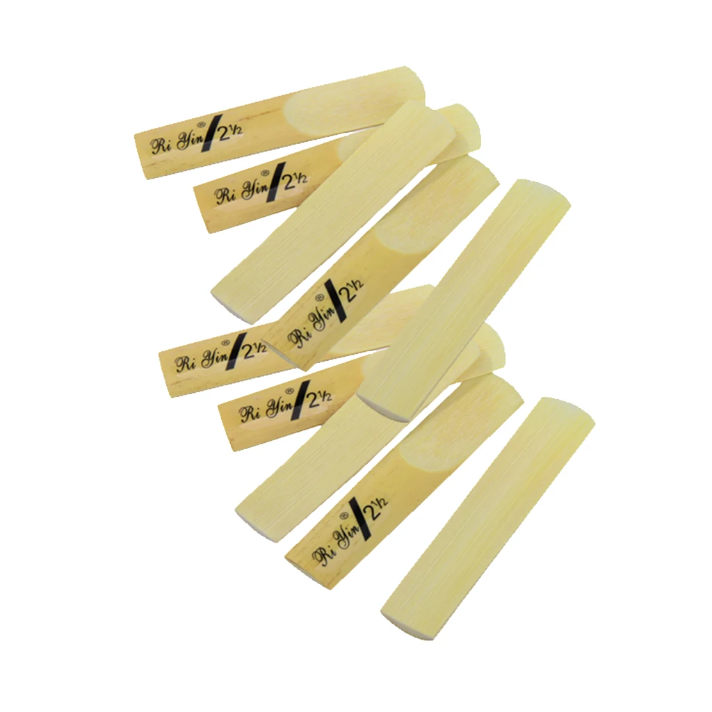 

Box Of 10 Alto Sax Saxophone Reeds For Woodwind Instrument Accessories