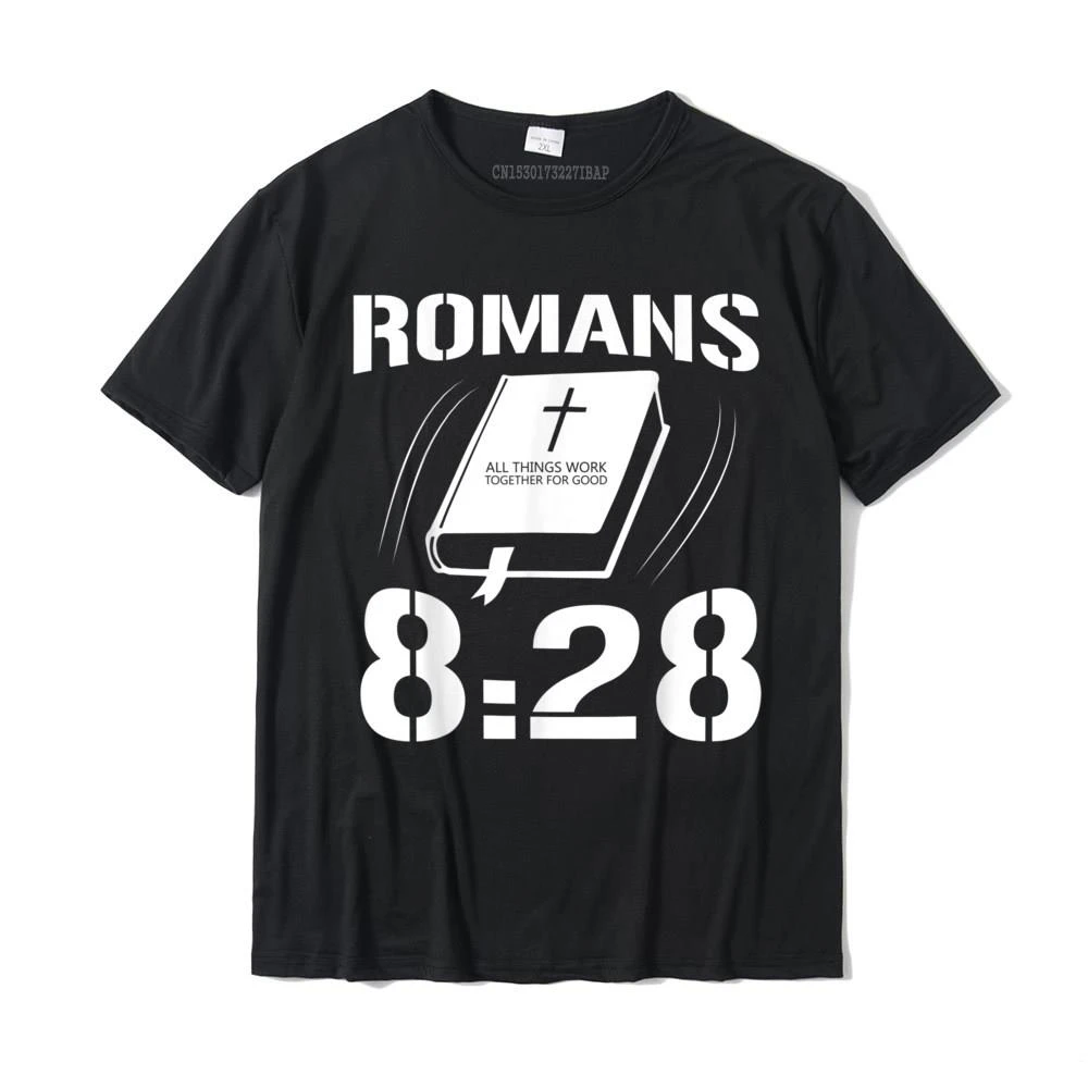 Camisetas Romanos 8 28 versículos de la Biblia, estampadas en 3D, camisetas de algodón de nuevo diseño, Normal| | - AliExpress