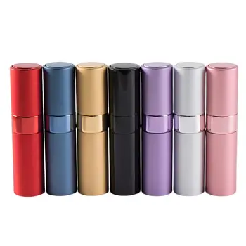 

Travel Portable Empty Refillable Bottle Mini Glass Perfume Bottle Atomiser Press Pump Sprayer Cosmetic Storage Container