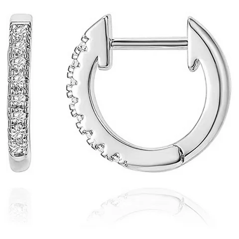 Simple Stylish Mini Circle Hoop Earrings for Women Dazzling CZ Versatile Design Female Earring Fancy Gift Fashion Jewelry