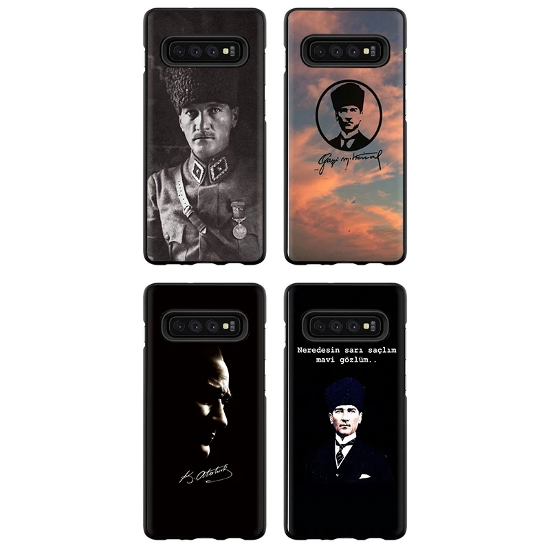 Турция Мустафа Кемаль Ататюрк силиконовый чехол для телефона для Samsung Galaxy S6 S7 край S8 S9 S10 плюс S10e Note 8 9 M10 M20 M30